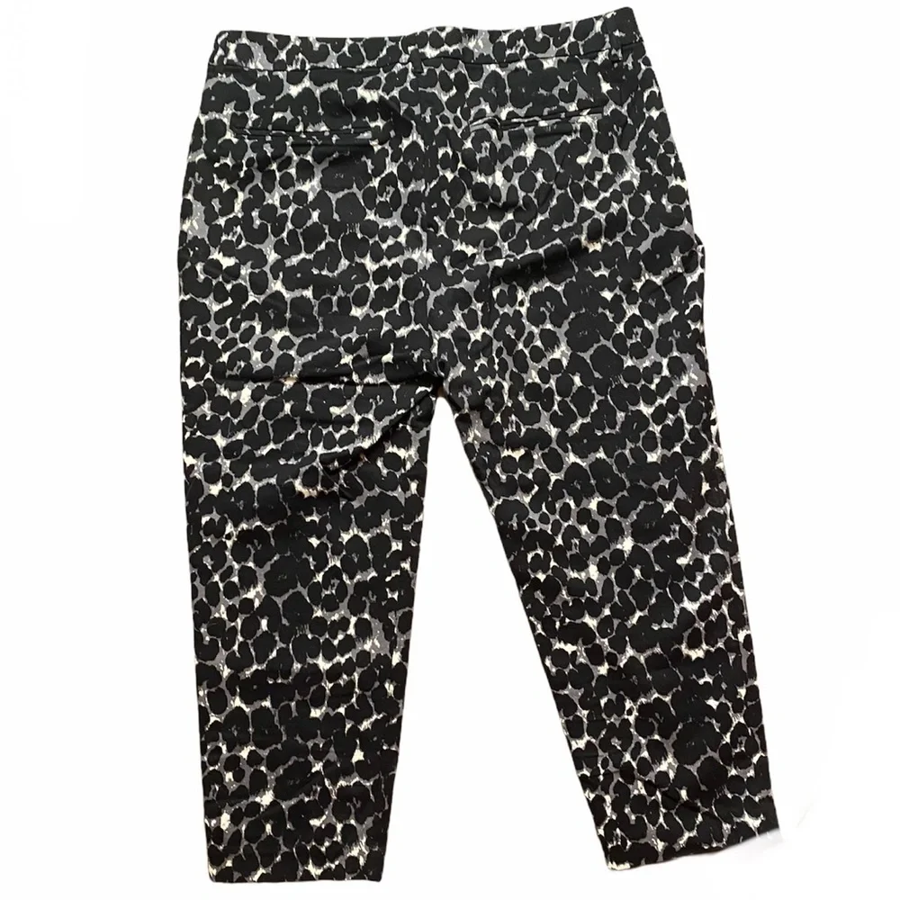 Leopard Pants Black White Gray - animal print - Picture 5 of 5